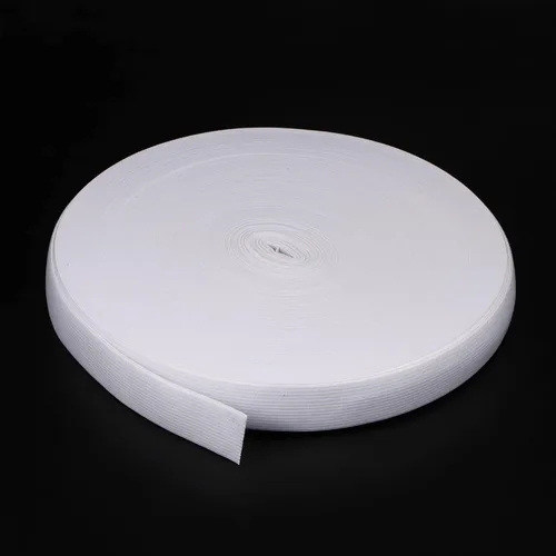 Miniatura 3 de HARFINGTON Bandas elásticas de costura de 44 yardas, 1 pulgada y 0.984 in de ancho, cordón elástico de punto plano para proyectos de bricolaje