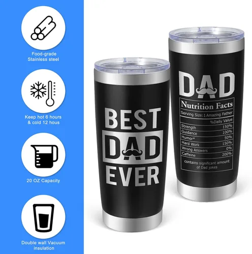 Miniatura 2 de Regalos para padre, regalo para papá, regalo del día del padre, regalos de Navidad para padres, regalos del día de Acción de Gracias para papá 20 0Z
