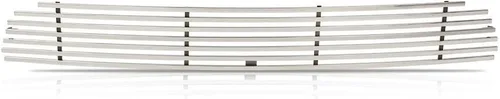 Miniatura 12 de PIT66 Parachoques delantero inferior Billet Grill Combo Inserto compatible con Nissan Maxima 2009-2014 Negro N87774H