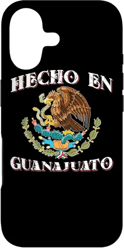 Funda con emblema de la bandera de México hecha en Guanajuato para iPhone 17