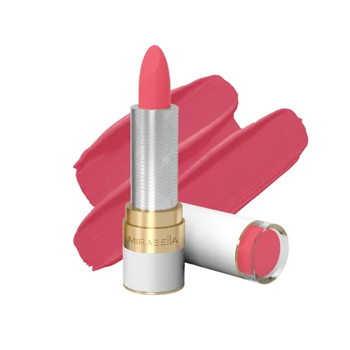 Miniatura 10 de Mirabella Sealed with a Kiss - Lápiz labial hidratante de cobertura completa, ricamente pigmentado, ultra cremoso, hidratante y a base de minerales