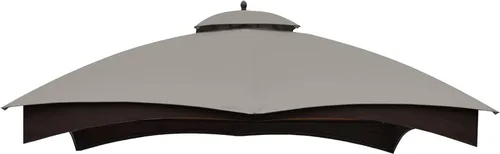 Miniatura 8 de COOSHADE Riplock - Toldo de repuesto para cenador independiente Lowe's Allen Roth #GF-12S004B-1 (Jaque)