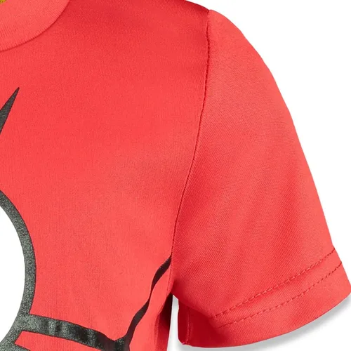 Miniatura 3 de Warner Bros. Batman Superman Flash - Conjunto de camiseta y pantalones cortos de malla para niños
