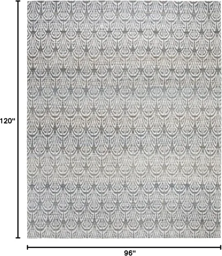 Miniatura 2 de SAFAVIEH Alfombra de área de 8 x 10 pies, colección Cape Cod, grande, natural y multicolor, yute trenzado hecho a mano, diseño bohemio, ideal
