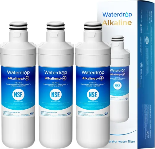 Miniatura 18 de Waterdrop LT1000PC ADQ747935 MDJ64844601 Filtro de agua para refrigerador, reemplazo para LG® LT1000P®, ADQ74793501, ADQ74793502, Kenmore 46-9980