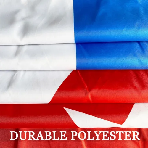 Miniatura 5 de Bandera de Cuba Cubana 3x5 pies para Exteriores de Doble Cara - 3 Capas 240D 4 Filas Cosidas - Bandera Cubana Grande 3x5 pies para Pared