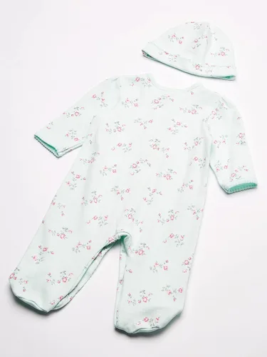 Miniatura 4 de Little Me baby-girls Footie and Hat