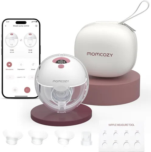 Miniatura 19 de Momcozy Regla de pezón para tamaño de brida, herramienta de medición de silicona suave y flexible para tamaño de extractor de leche, compatible