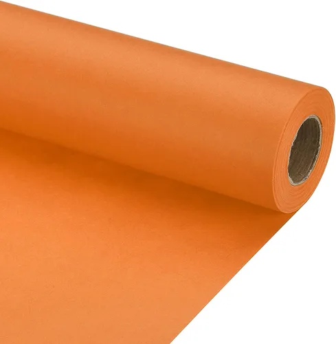 Miniatura 35 de PATIKIL Papel de regalo, 12 x 300 pulgadas (25 pies), rollo de papel kraft para manualidades de 70 GSM, papel de embalaje para tablones de anuncios