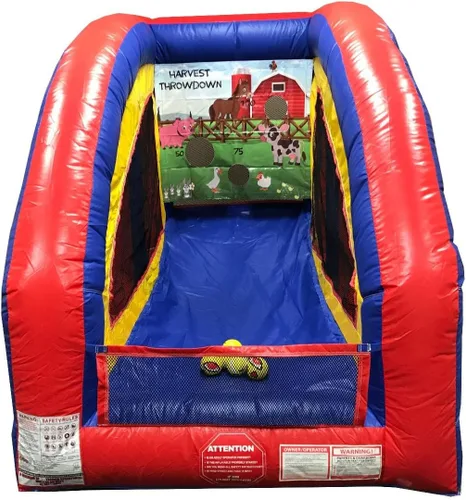 Miniatura 23 de Juegos de marco de aire sellado Ultralite Lanzamiento de bolas y bolsas Incluye marco, panel, soplador integrado, bolas y bolsa para patios