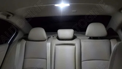 Miniatura 6 de AUTOGINE Paquete de luces LED blancas para interiores Honda Civic 2016 2017 2018 2019 2020 2021 súper brillante 6000 K paquete de bombillas LED