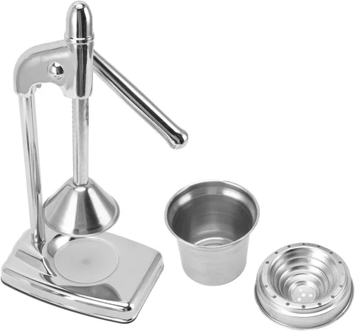 Miniatura 9 de Exprimidor de limón, exprimidor de cítricos de acero inoxidable, extractor de jugo de naranja, lima y pomelo con mango ergonómico para cítricos