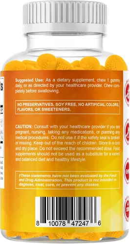 Miniatura 9 de Vitamatic Gomitas de Vitamina D3 sin Azúcar - 120 Gomitas a Base de Pectina - Gran Sabor - Huesos Saludables, Estado de Ánimo y Función del Sistema