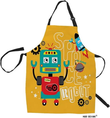 Miniatura 4 de HGOD DESIGNS Delantal de cocina Lion para mujeres y hombres para cocinar, jardinería, baberos ajustables para el hogar, tamaño adulto, Apcolor-149