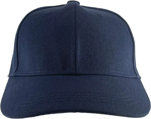 Miniatura 8 de TOP HEADWEAR Sombrero de béisbol ajustable con cierre de velcro para niños en blanco