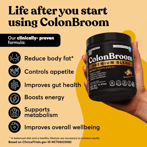 Miniatura 4 de ColonBroom Suplemento en polvo prémium (fresa, 50 porciones) + complejo de hongos, potente mezcla de hongos con cordyceps, reishi, shiitake