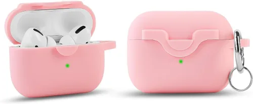 Miniatura 6 de Funda de silicona compatible con Apple Airpods Pro 2 y Pro, divertida funda antipérdida [compatible con carga inalámbrica] (verde menta)