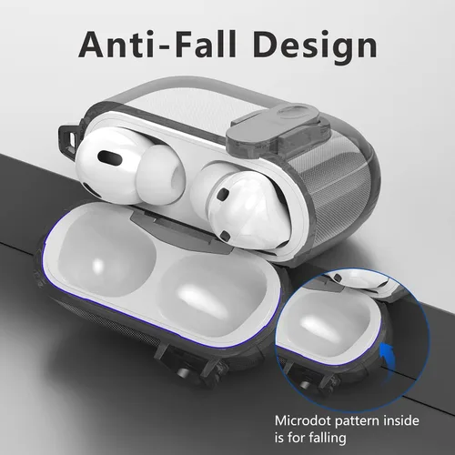 Miniatura 5 de Funda para Apple Airpods iPods Pro 3, fundas transparentes 2025 lindas mujeres, VISOOM Cute Air Pods Pro3 funda transparente para Airpods iPods Pro