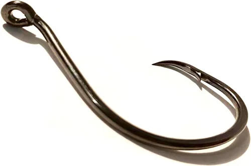 Miniatura 11 de Ganchos circulares para pesca de gato, 50/100 unidades, ganchos circulares de pesca de pulpo, agua salada, agua dulce para bagre lubina Redfish 1/0