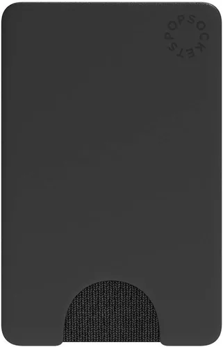 Miniatura 5 de PopSockets Billetera para teléfono, tarjetero para teléfono, billetera sin agarre, color negro