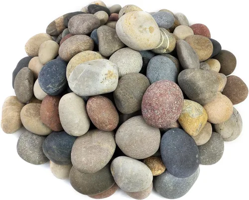 FANTIAN Rocas grandes de río de 20 libras para paisajismo al aire libre, guijarros decorativos de 3 a 4 pulgadas para paisajismo, jardín, patio,