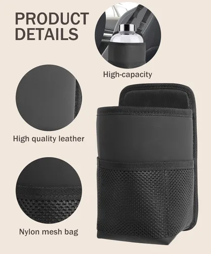 Miniatura 3 de bylikeho Portavasos para Coche, Portavasos para Auto, Portavasos para Asiento de Coche, Accesorios para Coche 2 en 1 Portavasos Grandes para Asiento