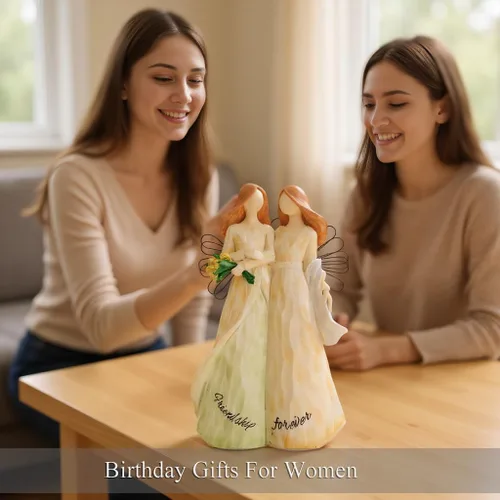 Miniatura 8 de Regalos de cumpleaños para mejores amigas para mujeres, figuras para hermanas para decoraciones de fiesta de cumpleaños, regalos para hermanas