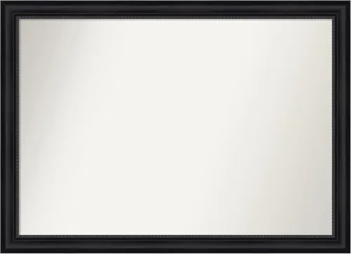 Miniatura 225 de Amanti Art Espejo personalizado, espejo de baño negro Astor, espejo de pared o espejo de tocador de baño sobre el fregadero (25 x 25 pulgadas)