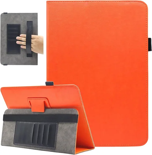 Miniatura 8 de Funda universal para tablet de 7 y 8 pulgadas, funda protectora con soporte para Android de 7.0 a 8.5 pulgadas con correa de mano y ranuras