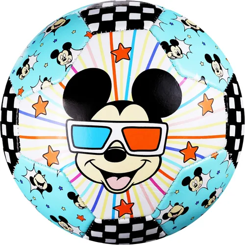 Pelota de fútbol de Mickey Mouse de Disney, Tamaños 3, 5, con licencia oficial para niños y jóvenes Mickey - Woah