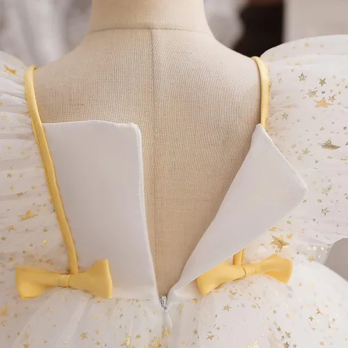Miniatura 5 de NNJXD Baby Girl Princess Dress Bowknot Sequins Dresses