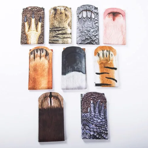 Miniatura 5 de xywlwoer Calcetines con diseño de pata de animal, divertidos regalos de Navidad, para adultos, hombres, mujeres, adolescentes, niños, regalos