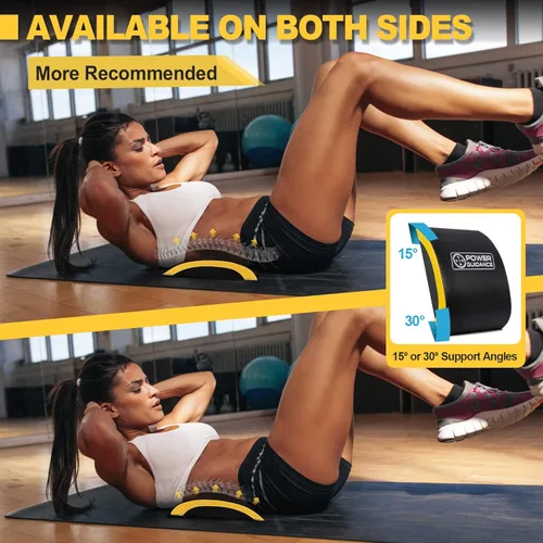 Miniatura 4 de POWER GUIDANCE Esterilla de ejercicio abdominal, almohadilla para sentarse, alfombrilla de entrenamiento abdominal y central para una gama completa