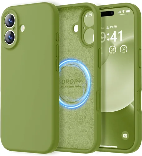 Miniatura 322 de LOVE 3000 Compatible con Funda para iPhone 15, [Cámara de Cobertura Completa de Silicona Suave] [Protección contra Caídas de 8 pies], Forro de Negro