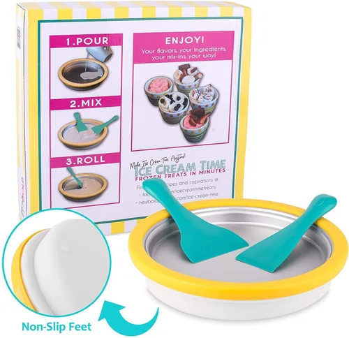 Miniatura 7 de Máquina de helado - Golosinas congeladas en minutos - Ice Cream Time Pan - Yogur congelado, sorbete, gelato - Diversión familiar, alternativa