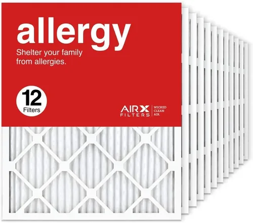 Miniatura 8 de AIRx Filters Filtro de aire MERV 11 plisado HVAC de 10 x 10 x 1 para caldera, paquete de 12 unidades, fabricado en los Estados Unidos