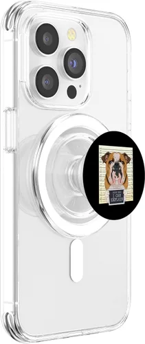 Miniatura 3 de Dear Dad I Can Explain Bulldog Inglés Dad I English Bulldog PopSockets MagSafe PopGrip para iPhone