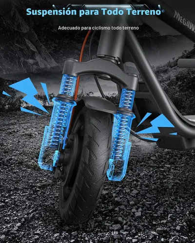Miniatura 5 de MEGAWHEELS Electric Scooter Negro oscuro