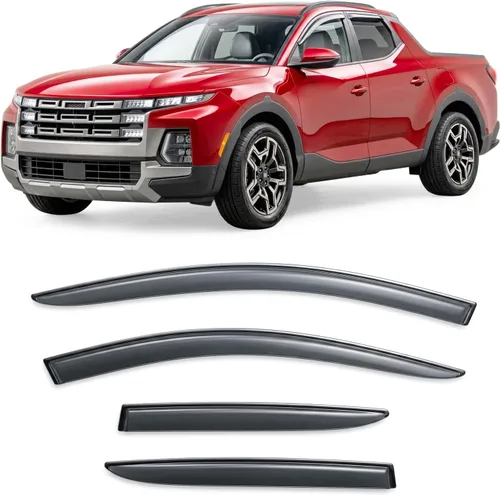 Miniatura 59 de Protectores de lluvia adhesivos 2017-2022 para Honda CR-V Viseras deflectoras de ventana lateral LX EX EX-L Touring 3D onduladas estilo JDM CRV