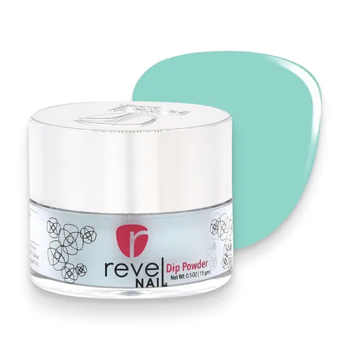 Miniatura 31 de Revel Nail Polvo de inmersión – Esmalte de uñas en polvo transparente y rosa, polvo de inmersión resistente a las virutas con vitamina E y calcio