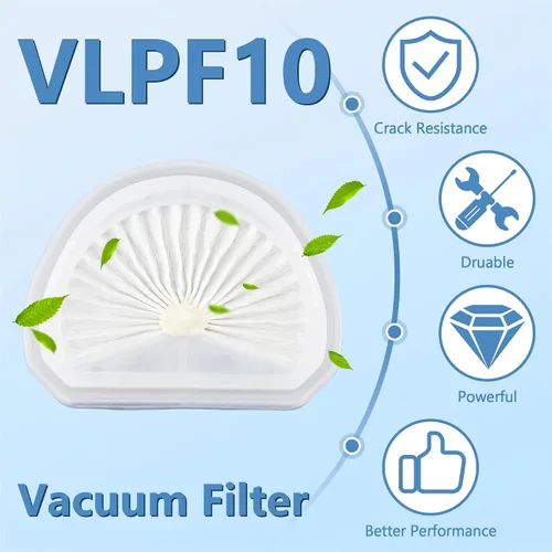 Miniatura 2 de Filtros de repuesto VLPF10 compatibles con aspiradora de mano Black and Decker Dustbuster, modelo HLVA315J HLVA320J00 N575266 de Funmit
