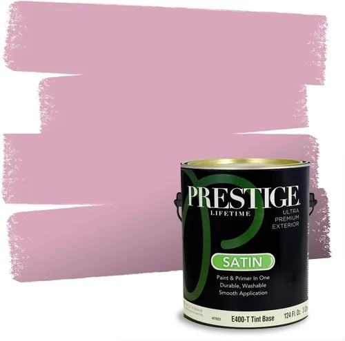 Miniatura 46 de Prestige Paints - Pintura exterior e imprimación en uno, 1 galón, plano, E500-P-A011GP