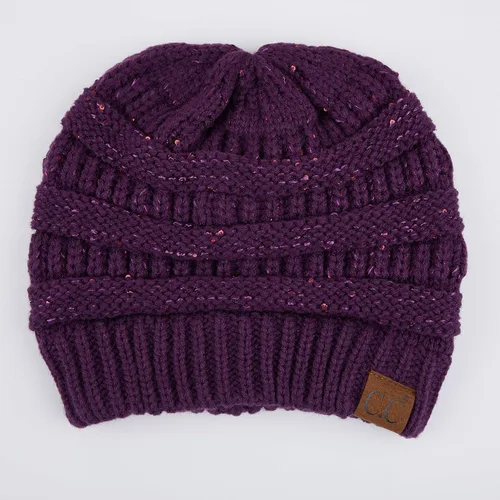 Miniatura 223 de C.C Trendy Warm Chunky Soft Stretch Cable Knit Beanie