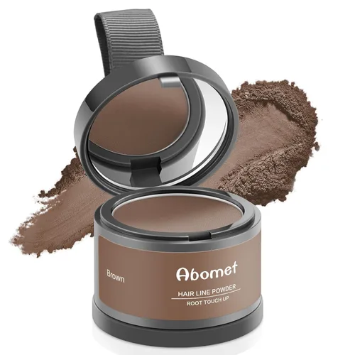 Miniatura 10 de Abomet Polvo Capilar Oculta Instantáneamente la Pérdida de Cabello, Polvo de Color de Cabello para Retoque de Raíces, Complementos Capilares
