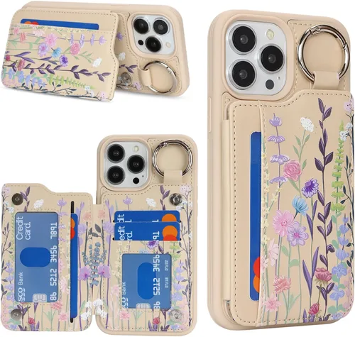 Miniatura 26 de Havaya Funda Cartera para iPhone 13 Pro Max e iPhone 12 Pro Max, Compatible con MagSafe 2 en 1, Desmontable Magnética con Portarjetas, Ranura