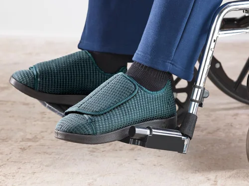 Miniatura 5 de Silvert's Adaptive Clothing & Footwear Mens Double-Extra Wide Slip-Resistant Slippers for Seniors
