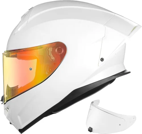 Miniatura 19 de ILM Cascos de motocicleta de cara completa para hombres y mujeres con Pinlock Powersports Street Racing Cascos para Motos DOT Modelo MF510