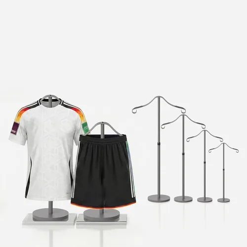 Miniatura 17 de Reusable Shirt Display Stand-Mannequin Torso Tshirt Display Stand for Retail/Vendors,18-33" Adjustable Dress Form Mannequin Stand Clothes Black