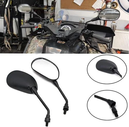 Miniatura 3 de KSHSAA For Yama&ha FZ-8 Fazer 2010-2014 FZ 09 850 2014 2015 FZ1 N 2006-2012 FZ1 Fazer 2016-2014 1 Pair Motorcycle Mirror Motocross Motorcycle Mirror