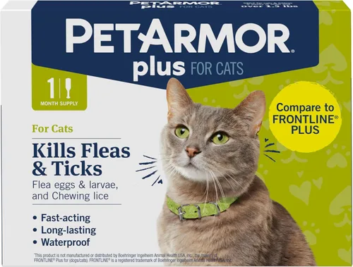 Miniatura 12 de PetArmor Además de prevención de pulgas y garrapatas para perros, tratamiento de pulgas y garrapatas para perros grandes, 1 dosis, tópico